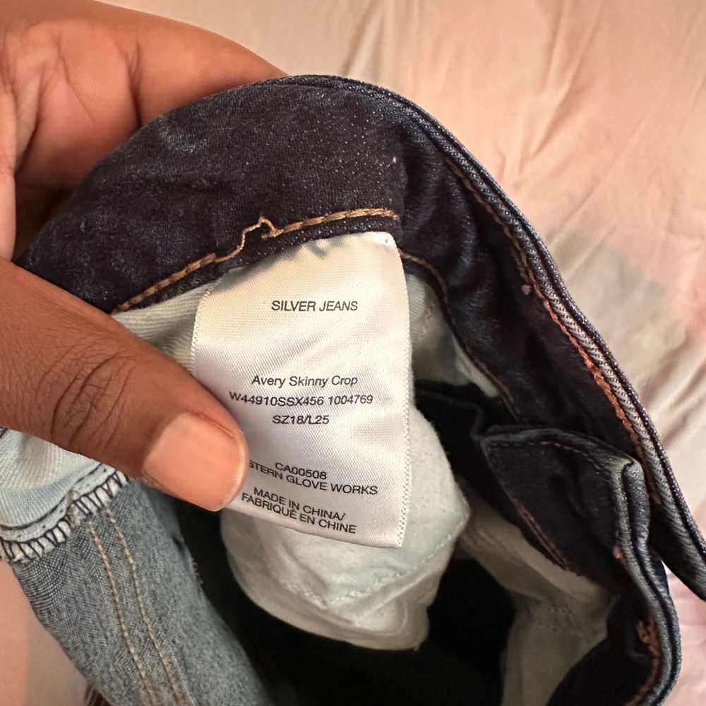 Silver Jeans Cropped